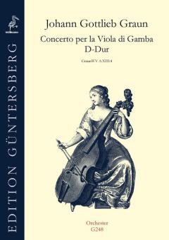 Concerto D-Dur per la Viola da gamba und Streicher- Stimmen-Set 