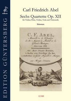 Sechs Quartette op. 12 - Stimmen 