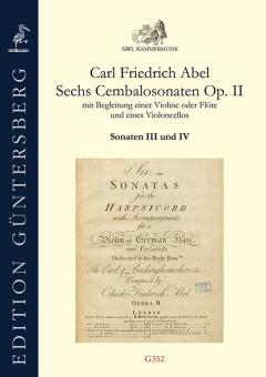 6 Cembalosonaten op. 2 - Sonaten 3-4 