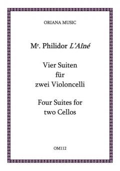 4 Suiten für 2 Violoncelli 