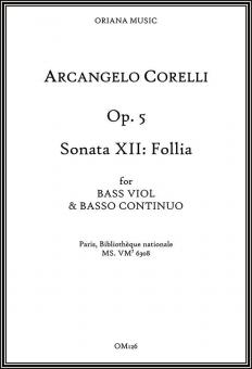 Sonaten op. 5 - Sonate XII 'Follia' 