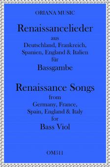 Renaissance-Lieder für 2 Bassgamben 