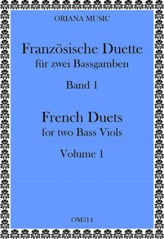 Französische Duette für zwei Bassgamben 1 