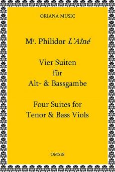 4 Suiten für Alt- & Bassgambe 
