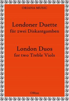 Londoner Duette für zwei Diskantgamben 