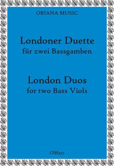 Londoner Duette für zwei Bassgamben 