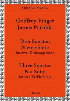 3 Sonaten und eine Suite für 2 gleiche Gamben 