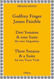 3 Sonaten und eine Suite für 2 Altgamben 