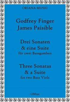 3 Sonaten und eine Suite für 2 Bassgamben 