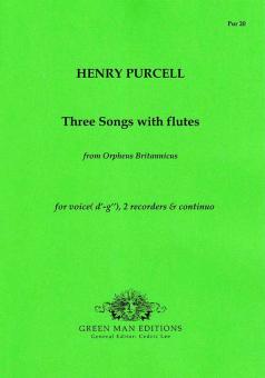 3 Songs with Flutes from Orpheus Britannicus 