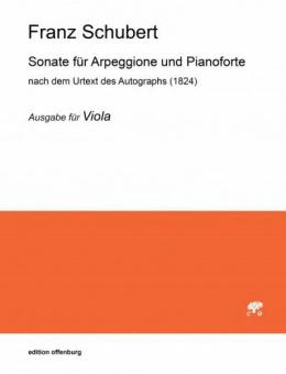 Sonate für Arpeggione und Pianoforte 