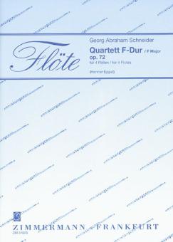 Quartett F-Dur op. 72 