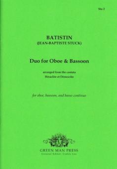 Duo for Oboe and Bassoon 