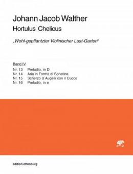 Hortulus Chelicus - Wohl-gepflantzter Violinischer Lust-Garten' 4 