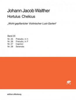 Hortulus Chelicus - Wohl-gepflantzter Violinischer Lust-Garten' 7 