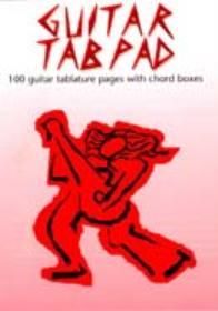 Guitar Tab Pad (With Chord Boxes) 