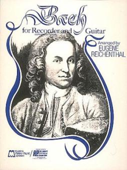 Bach For Recorder And Guitar 