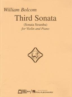 Third Sonata For Violin And Piano 