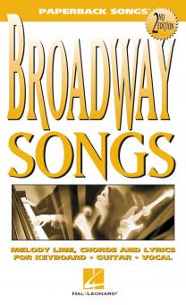 Broadway Songs Paperback Songs 