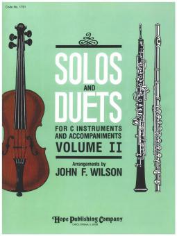 Solos and Duets for C Instruments & Accompaniment Vol. 2 