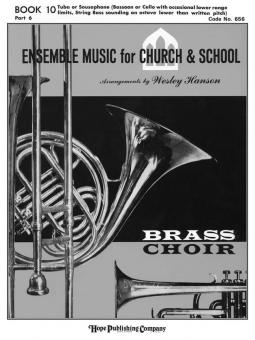 Ensemble Music for Church and School Book 10 Part 6 