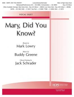 Mary, Did You Know? 