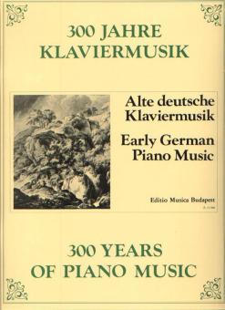 Early German Piano Music 