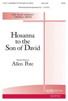 Hosanna to the Son of David 