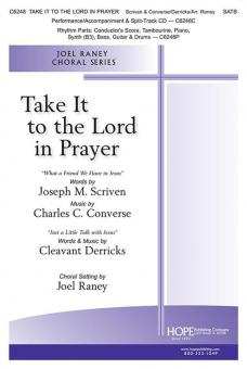 Take It To The Lord in Prayer 
