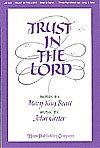 Trust In the Lord 