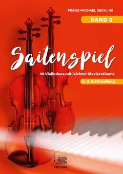 Saitenspiel. Bd. 2. 10 Violinduos m. leichter Klavierbegl. 