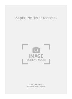 Sapho No. 15ter Stances 