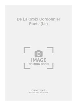 Le de La Croix Cordonnier Poete 