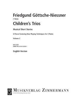 Kindertrios Heft 2: Musikalische Kurzgeschichten Standard