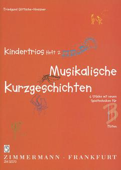 Kindertrios Heft 2: Musikalische Kurzgeschichten Standard
