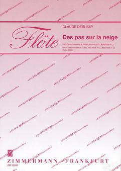 Des pas sur la neige 