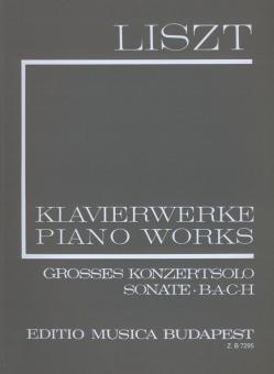 Großes Konzertsolo, Sonate, B-a-c-h I/5 