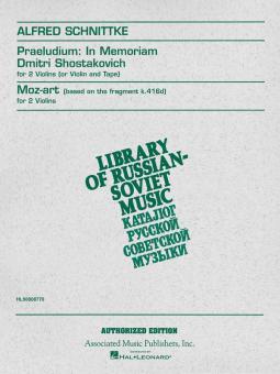 Praeludium in Memoriam Dmitri Shostakovich 