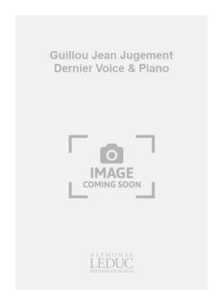 Jugement Dernier Voice & Piano 