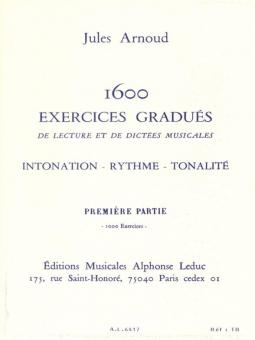 1600 Exercices gradués Vol. 1 