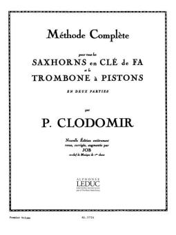 Méthode complete pour le Saxhorn en F Vol. 1 