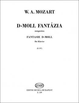 Fantasy in D Minor K 397 