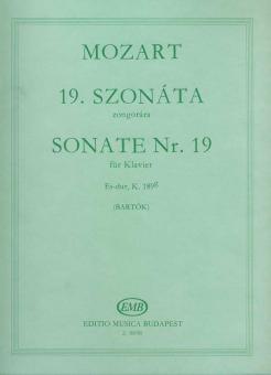 Sonata No. 19 E-flat Major, K 189g 