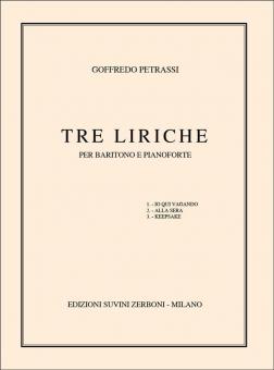 Tre Liriche 