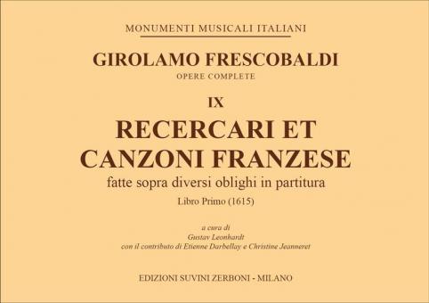 Recercari et canzoni franzese 