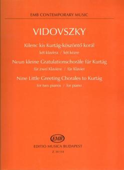 Neun kleine GratulationschoralefürKurtág 