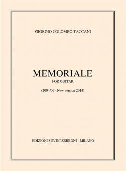 Memoriale (2004/2006) per Chitarra 