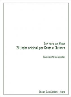 21 Lieder per voce e chitarra 