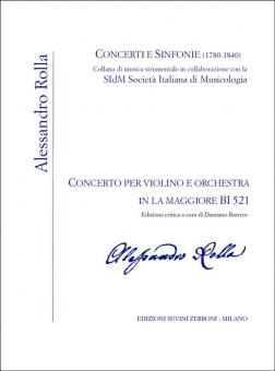 Concerto per violino e orchestra in La maggiore 