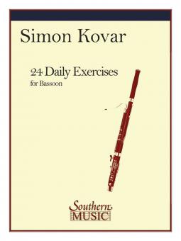 24 Daily Exercises For Bassoon 